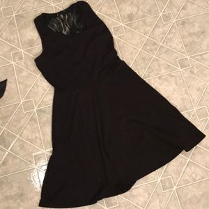 Black dress with skull lace